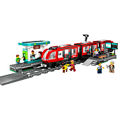 Конструктор Lego City 60423 Трамвай и трамвайная станция 1